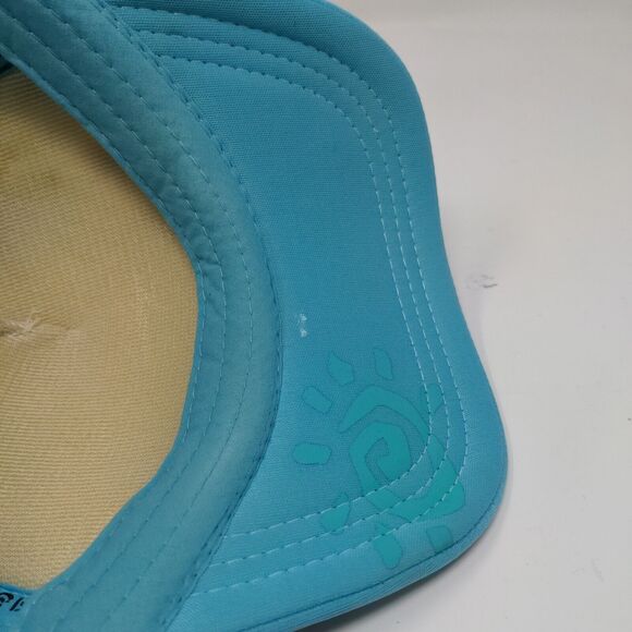 Del Sol Snapback Mesh Back Hat Blue Sunset Logo 100% Polyester - Picture 10 of 11